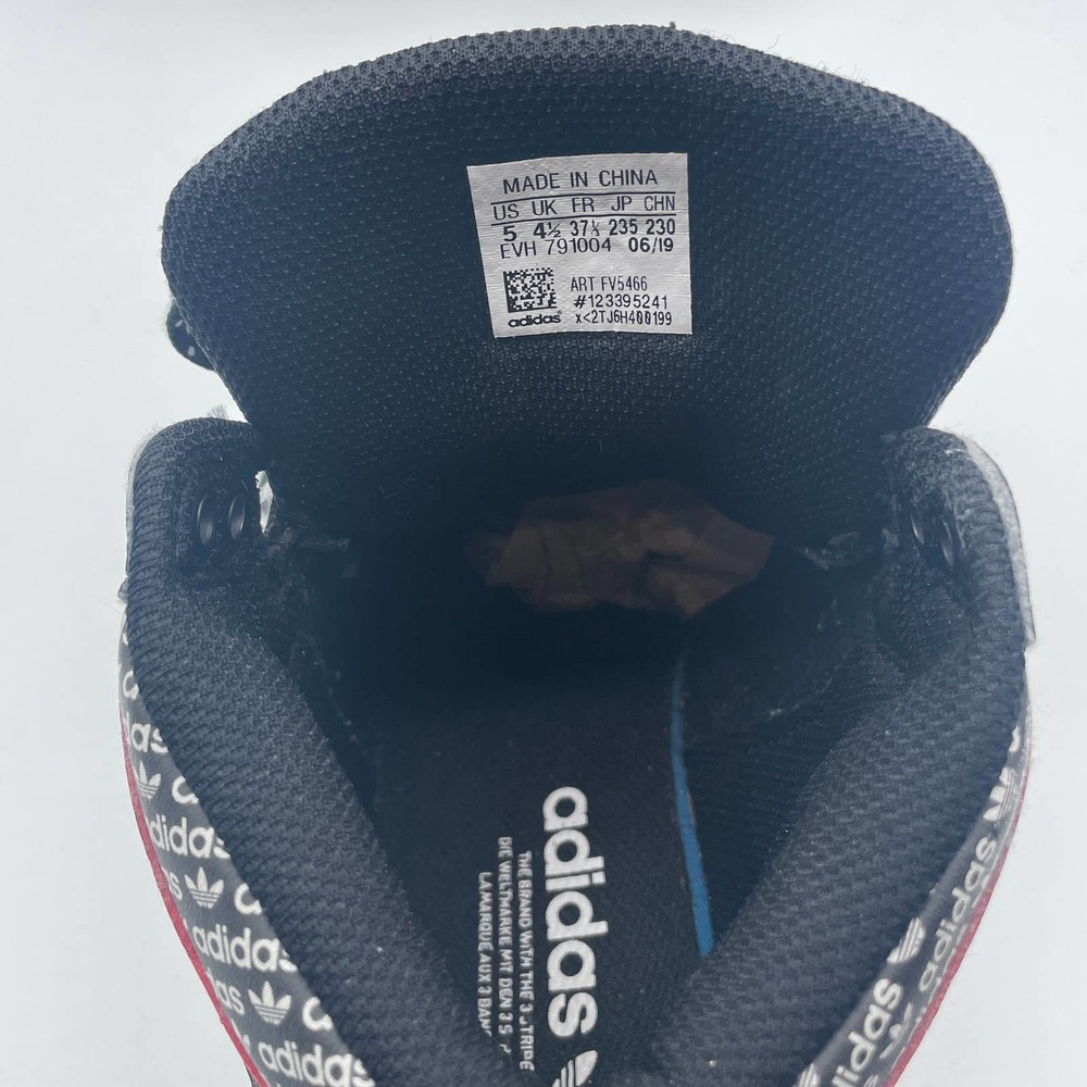 Adidas Youth Hard Court High J Transmission Pack Black Size 5 - Picture 6 of 6